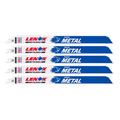 LENOX LEN412114R MetalWolf Wave Edge Reciprocating Saw Blade 305 x 25 x 1.07mm 14 TPI (Pack 5)