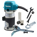 Makita RT0702CX4/2 240v 1/4in Router/Trimmer Set