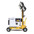 LT800+DHY6000S Evopower DHY6000SE-LT800 800W LED Mobile Lighting Tower With DHY6000SE 5.2kW Diesel Generator