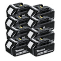Makita BL1850x8 18V 5.0Ah LXT Lithium-Ion Battery (8 Pack)