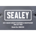 Sealey 3 Bank 12V Smart Charger & Maintainer 30A (3 x 10A)