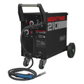 Professional Gas/Gasless MIG Welder with Euro Torch 210A