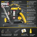 V-TUF 240v M-CLASS MINI DUST EXTRACTOR - HSV VERSION