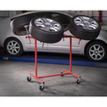 Sealey Heavy-Duty Alloy Wheel Painting/Repair Stand 4 Wheel Capacity