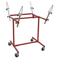 Sealey Heavy-Duty Alloy Wheel Painting/Repair Stand 4 Wheel Capacity