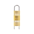 MLK1950 Master Lock Solid Brass 50mm Padlock with Adjustable Shackle