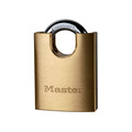 MLK2250 Master Lock Solid Brass 50mm Padlock 5-Pin Shrouded Shackle