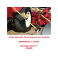 MLK3059E Master Lock Ratchet Tie-Down J-Hooks 8.25m