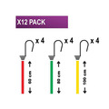 MLK3107E Master Lock Bungee Jar 12 Pieces