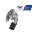 MLK3110E Master Lock Lashing Strap with Metal Buckle, Grey 2.5m 150kg (Pack 2)
