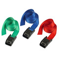MLK3110ECOL Master Lock Lashing Strap with Metal Buckle, Coloured 2.5m 150kg (Pack 2)