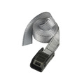MLK3112E Master Lock Lashing Strap with Metal Buckle, Grey 5m 150kg (Single)