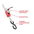 MLK3313E Master Lock Pre-Assembled Spring Clamp Tie-Down