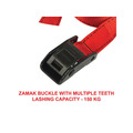 MLK3379ECOL Master Lock Lashing Strap with Metal Buckle, Coloured 5m 150kg (Pack 2)