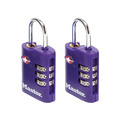 MLK4686EURT Master Lock TSA 3-Digit Combination Zinc 30mm Padlock x 2