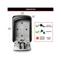 MLK5401 Master Lock 5401 Medium Select Access® Key Lock Box (Up To 3 Keys) - Grey