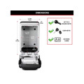 MLK5425E Master Lock 5425E Light Up Dial Select Access® Wall Mounted Key Box