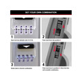MLK5425E Master Lock 5425E Light Up Dial Select Access® Wall Mounted Key Box