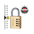 MLK604 Master Lock Brass Finish 40mm 4-Digit Combination Padlock