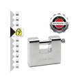 MLK680 Master Lock Armoured 80mm Zinc Body Shutter Padlock