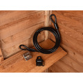 MLK8271E Master Lock Garden Security Kit with Lock Anchor & Cable 4.5m