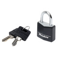 MLK9130BLK Master Lock Aluminium Black Vinyl Cover 30mm Padlock 4-Pin