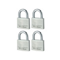 MLK9140Q Master Lock Aluminium 40mm Padlock 4-Pin - Keyed Alike x 4