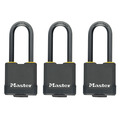 MLKM115TRILF Master Lock Excell™ Weather Tough 45mm Padlock 4-Pin- Keyed Alike x 3
