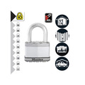 Excell™ Laminated Steel 64mm Padlock 5-Pin - 38mm Shackle