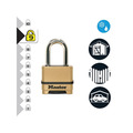 Excell™ 4-Digit Combination 50mm Padlock - 38mm Shackle