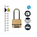 MLKM175LH Master Lock Excell™ 4-Digit Combination 50mm Padlock - 51mm Shackle