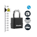 Excell™ 4-Digit Black Finish Combination 50mm Padlock