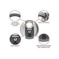 Excell™ Stainless Steel Discus 70mm Padlock