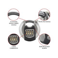 Excell™ Discus 4-Digit Combination 70mm Padlock
