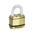 MLKM5B Master Lock Excell™ Brass Finish 50mm Padlock 4-Pin