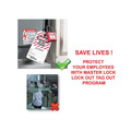 MLKS406RED Master Lock Lockout Padlock - 38mm Body & 6mm Composite Nylon Shackle