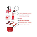 MLKSMAINTKIT Master Lock General Maintenance Lockout Kit, 9 Piece