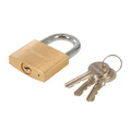 Silverline MSS04 Brass Padlock - 50mm