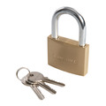 Silverline MSS05 Brass Padlock - 60mm