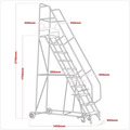 Sealey Mobile Safety Steps 7-Tread