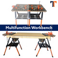 Tomahawk Multifunction Workbench with Quick Clamp and 4xBench Dogs