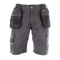 DeWALT CHEVERLEY SHORT 30 Power Tools Cheverley Lightweight Grey Polycotton Shorts Waist 30in