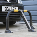 Sealey PB298 Triple Leg Parking Barrier with Integral Lock