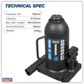 Sealey PBJ15S Viking Bottle Jack 15 Tonne