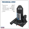 Sealey PBJ8S Viking Bottle Jack 8 Tonne