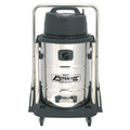Industrial Vacuum Cleaner Wet & Dry Stainless Steel Drum with Swivel Emptying 77L 2400W