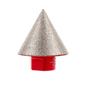 Marcrist 490.701-2-50MM Pyramid Drill 2mm - 50mm M14 80/100 Grit PD750
