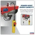 Sealey PH400 Power Hoist 400kg Capacity 230V