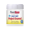 PlastiKote PKTB4W Fast Dry Enamel Paint B4 Bottle Gloss White 59ml