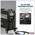 Sealey POWERMIG300i 300A Professional Gas/Gasless MIG/TIG/MMA Inverter Welder 400V 3ph